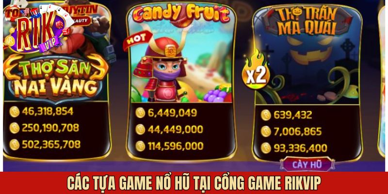 Một vài tựa game quay hũ nổi bật nên thử tham gia