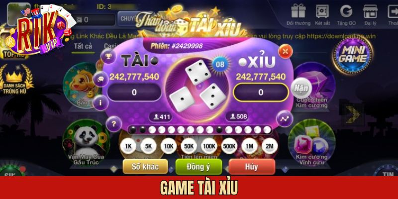 Tài Xỉu - Trải Nghiệm Trò Chơi Siêu Cuốn Hút Tại Rikvip