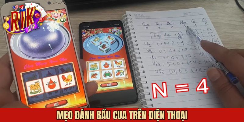 Mẹo Đánh Bầu Cua Trên Điện Thoại - Bí Quyết Từ Rikvip